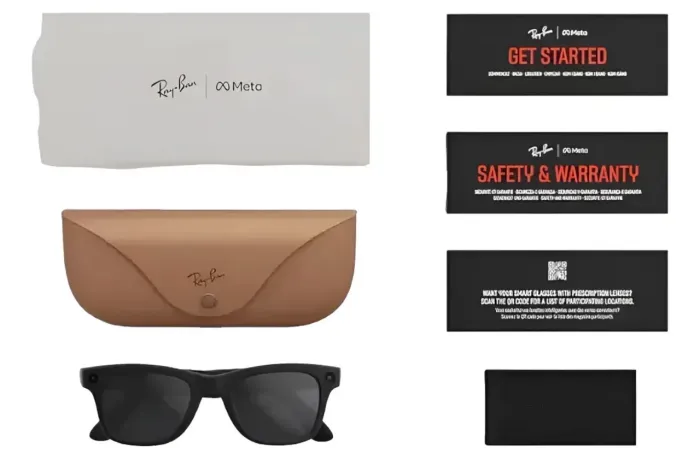 óculos escuro Ray Ban meta 2