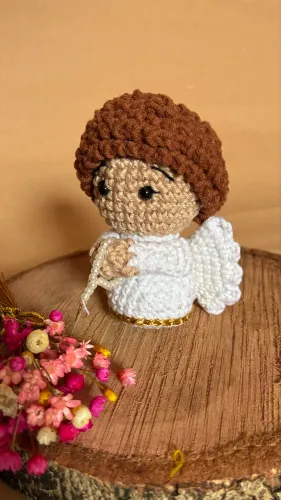 Anjo da guarda  Amigurumi 