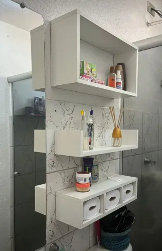 Kit Nichos para Banheiro em MDF!