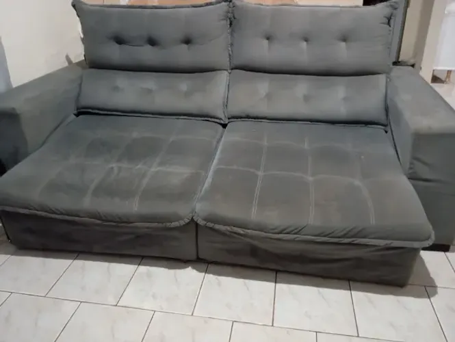 Sofá reclinável 2 metros