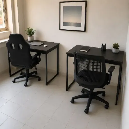 mesa preta pequena 0,90 x0 0,52m para estudo