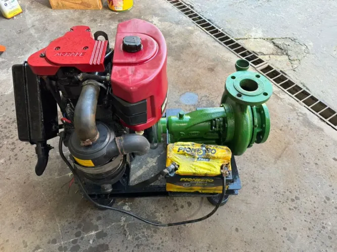 Motor/bomba ( motor agrale M93id)