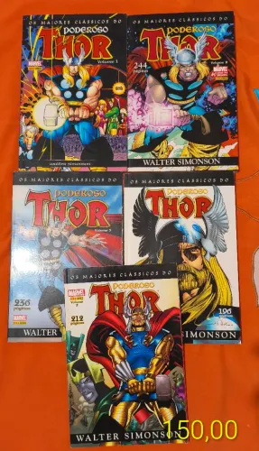 Coleção Thor Simonson completa