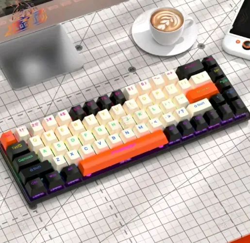 TECLADO MECÂNICO COM FIO 4 CORES DISPONÍVEIS | PARA FAZER PEDIDO