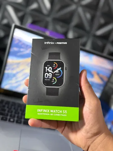 Smartwatch Infinix Watch S5 - Edição Black Mesh lacrado 
