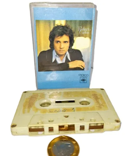 Fita Cassete K7 Roberto Carlos.