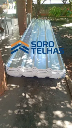 TELHA SANDUICHE TR40/1020 SEM PINTURA