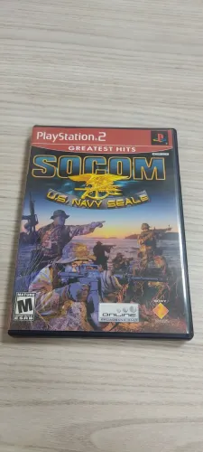 Jogo SOCOM NAVY SEALS original Playstation ps2 