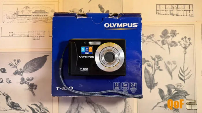 Câmera Digital Olympus T-100 - 12MP, completa! (estilo cybershot)