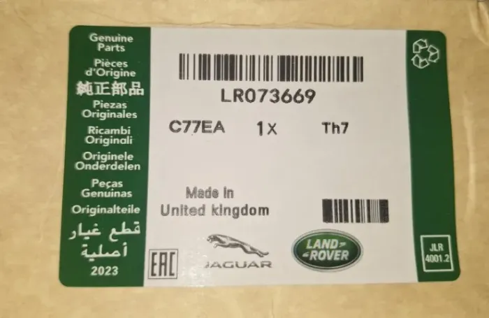 Filtro De Óleo Original Land Rover Evoque Discovery Jaguar 2.0 Ingenium LR073669
