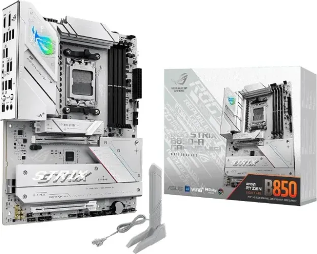 Placa Mãe Asus Rog Strix B850-A Gaming Wifi Amd AM5 Atx