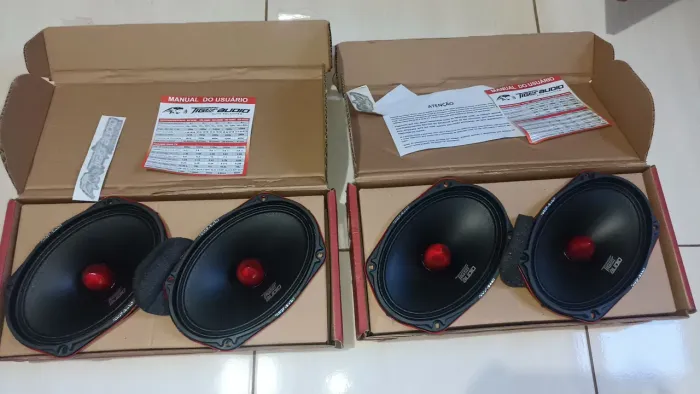 2 Par de alto falante 6x9 Tiger Audio