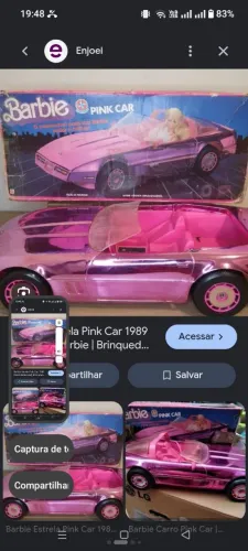 Carro vintage da Barbie 