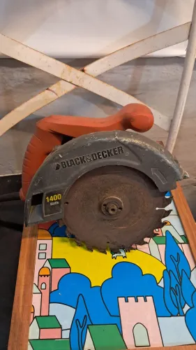Serra circular black decker