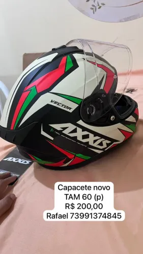 Capacete TAM 60 (pequeno/médio)