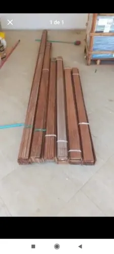 20m² Forro Lambri de cedrinho vermelho 10cm