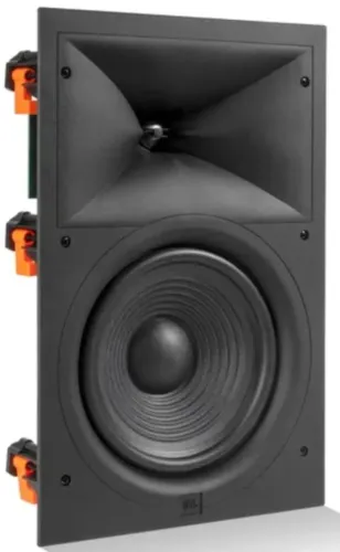 Conjunto de Cx. de som JBL Stage 6, 280w, arandela. Embutir no gesso. A mais top da linha