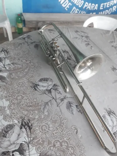 Trombone de pisto dupla afinação Weril