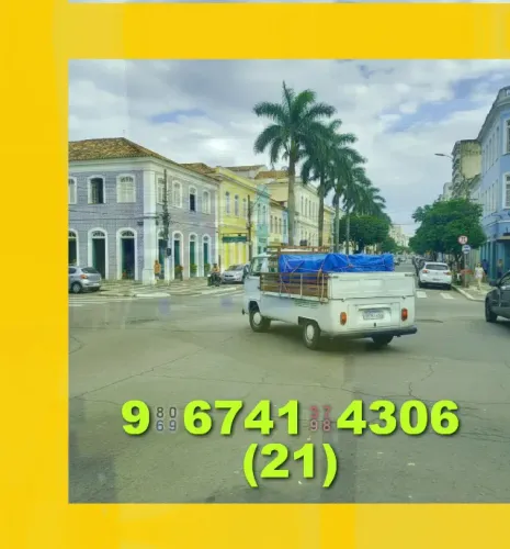Frete rápido e seguro! Mudanças e transporte na sua cidade. Contato: 21?9?6741?4306