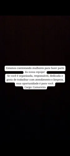 Vaga de emprego