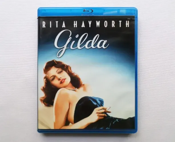 Blu-ray do Filme Gilda - Clássico c/ Rita Hayworth - Seminovo e Original