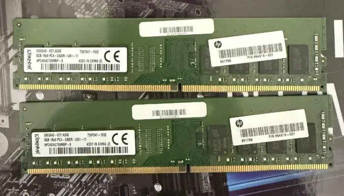 Kit Memórias DDR4 16gb(2X8) 2400MHZ Kingston- Loja física