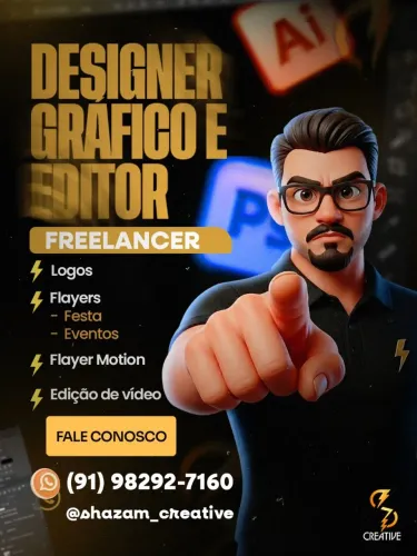 DESIGNER GRAFICO | VIDEOMAKER | EDITOR