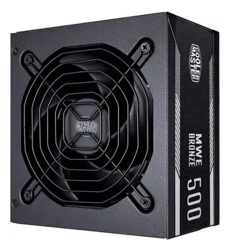 Fonte cooler master 500w 80 plus mwe bronze 