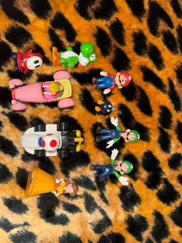 Bonecos super Mário bros nintendo