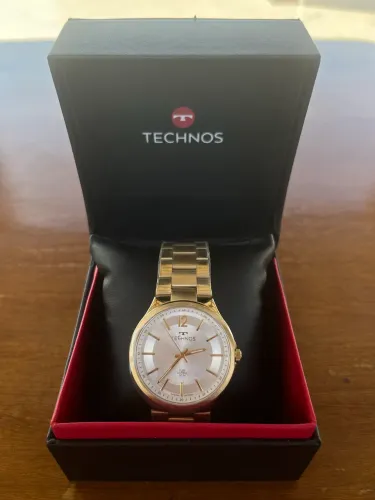 Relógio Technos Slim Safira