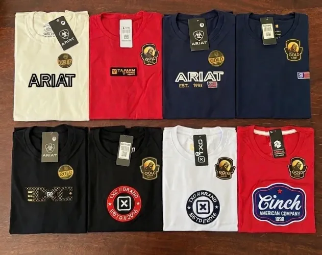 Camiseta Ariat Masculina - Vários modelos