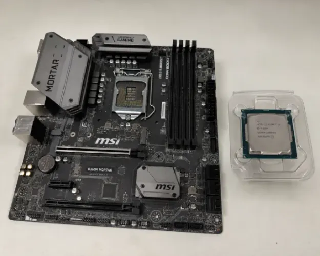 PLACA MÃE B360M + I5-9 GERAÇÃO