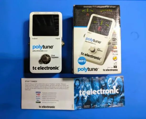 pedal afinador tc electronic polytune