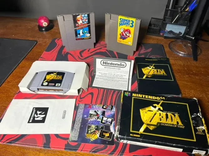 Zelda Ocarina Of Time N64 Original Pal Cib Completo