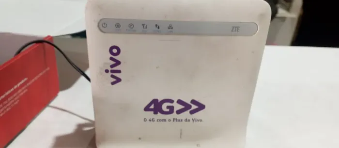 Modem Roteador ZTE MF253M, comumente utilizado no plano Vivo Box. 