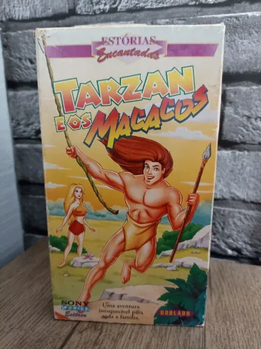Fita VHS ( Tarzan e os Macacos)