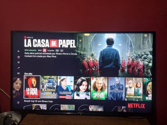 SMART TV ANDROID 504K NOVINHA