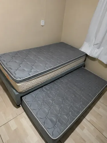 Cama de solteiro com auxiliar- Marca: Gazin