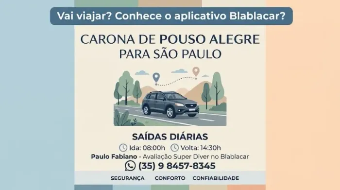 Caronas para São Paulo