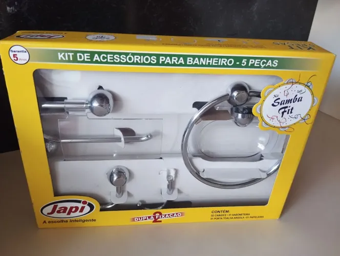 Kit acessórios de banheiro