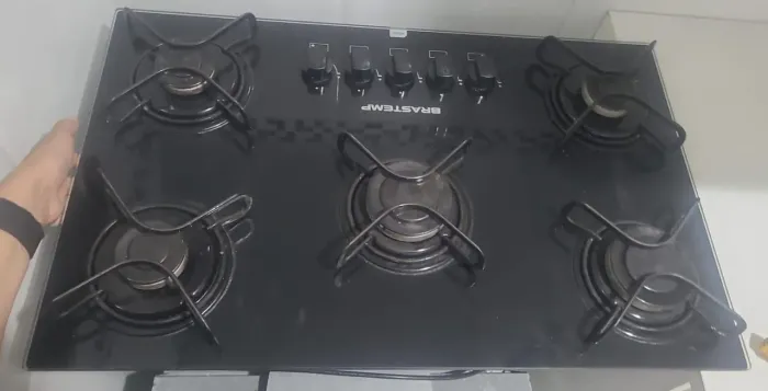Cooktop Brastemp 5 bocas