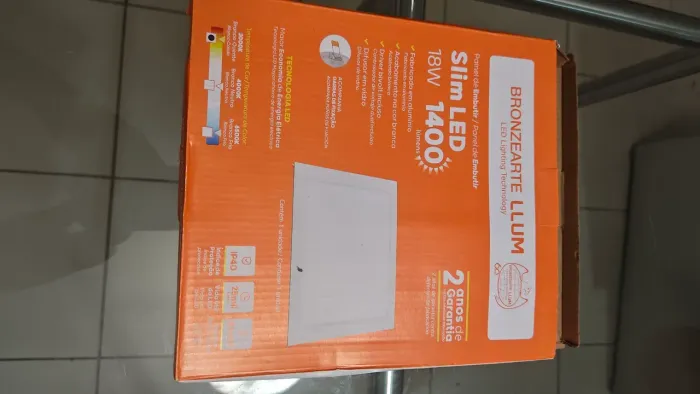 Painel de embutir Led