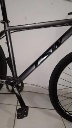 Bike TSW AWE aro 29 garfo de carbono urbana, passeio e trilhas 