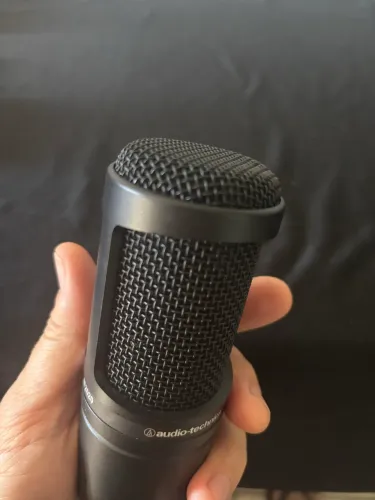 Microfone Pod Cast Gravação AT 2020