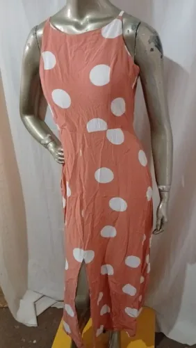 Vestido de poá semi novo