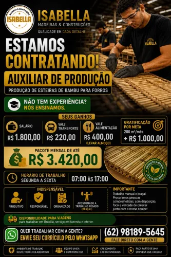 Produção e Gerenciamento de Forros