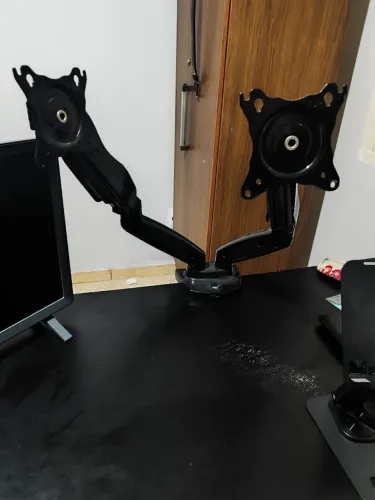 ELG, F160N, Suporte Articulado de Mesa com Pistão a Gás e Ajuste de Altura