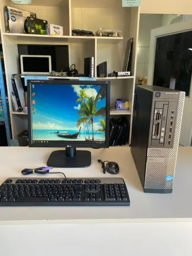 computador completo dell 790 core i5 2ªger/4gb memoria/500gb hd/tela 17 pol garantia e nf