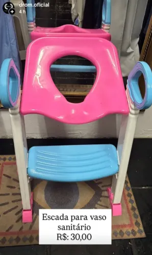 Escada para vaso sanitario