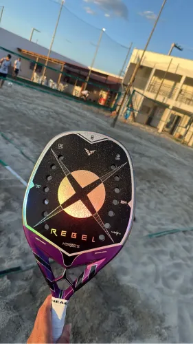 Raquete de beach tênis rebel 2026
